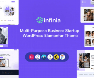 Infinia - Tema WordPress multipropósito para empresas
