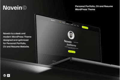 Navein - Tema WordPress para Porfolio Personal