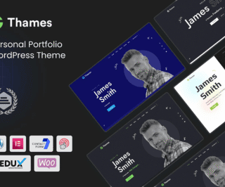 Thames - Tema WordPress para Porfolios Personales