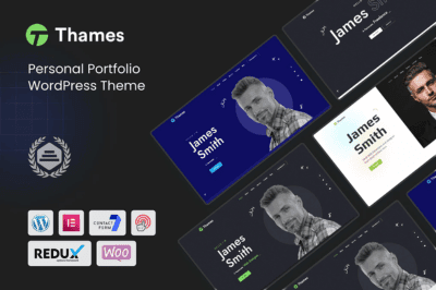 Thames - Tema WordPress para Porfolios Personales