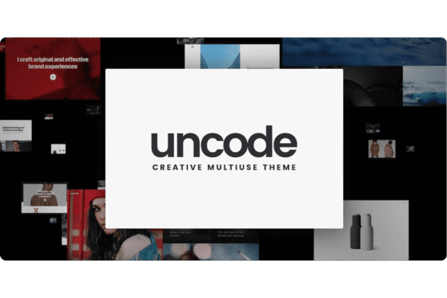 Uncode – Creative & WooCommerce WordPress Theme