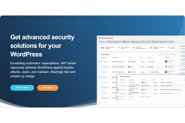 WP Cerber Security Pro