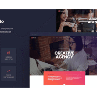 Hando – Corporate & Portfolio Elementor Template