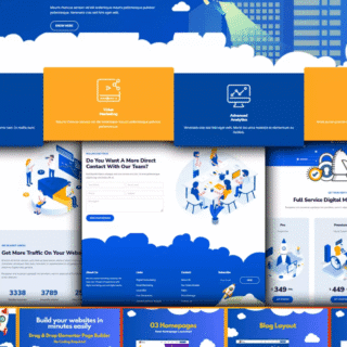 Influence Marketing – SEO & Digital Agency Elementor Template