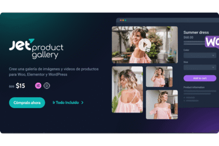 JetProductGallery For Elementor