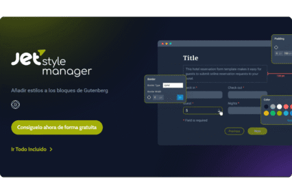 JetStyleManager for Elementor
