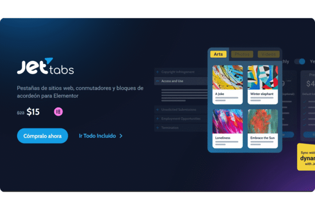 JetTabs – Tabs and Accordions for Elementor Page Builder