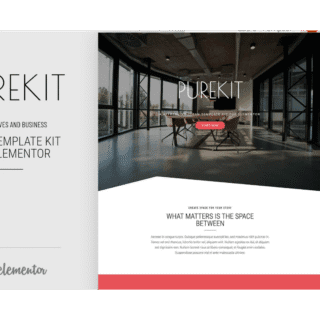 Purekit – Creatives & Business Elementor Template