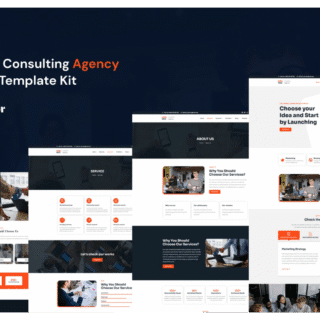 UserVice Business & Consulting Agency Elementor Template Kit
